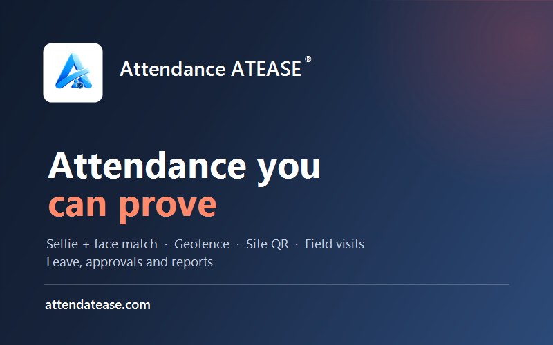 Attendance ATEASE - staff attendance app